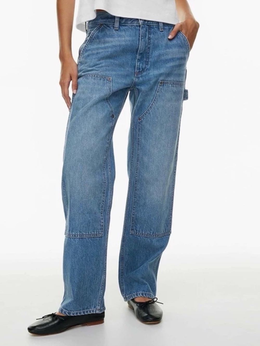 Denim Forum The Carpenter Lo-Rise Loose Jean